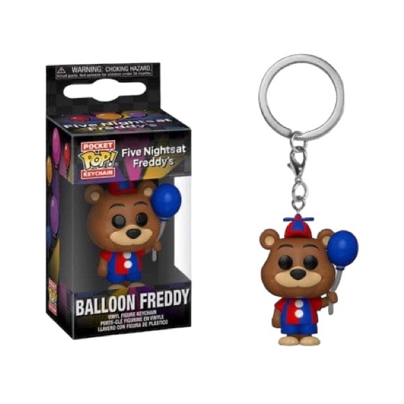 Pocket Pop! Keychain- Five Nights at Freddys- Balloon Freddy - Collectors Item - Picture 1 of 3